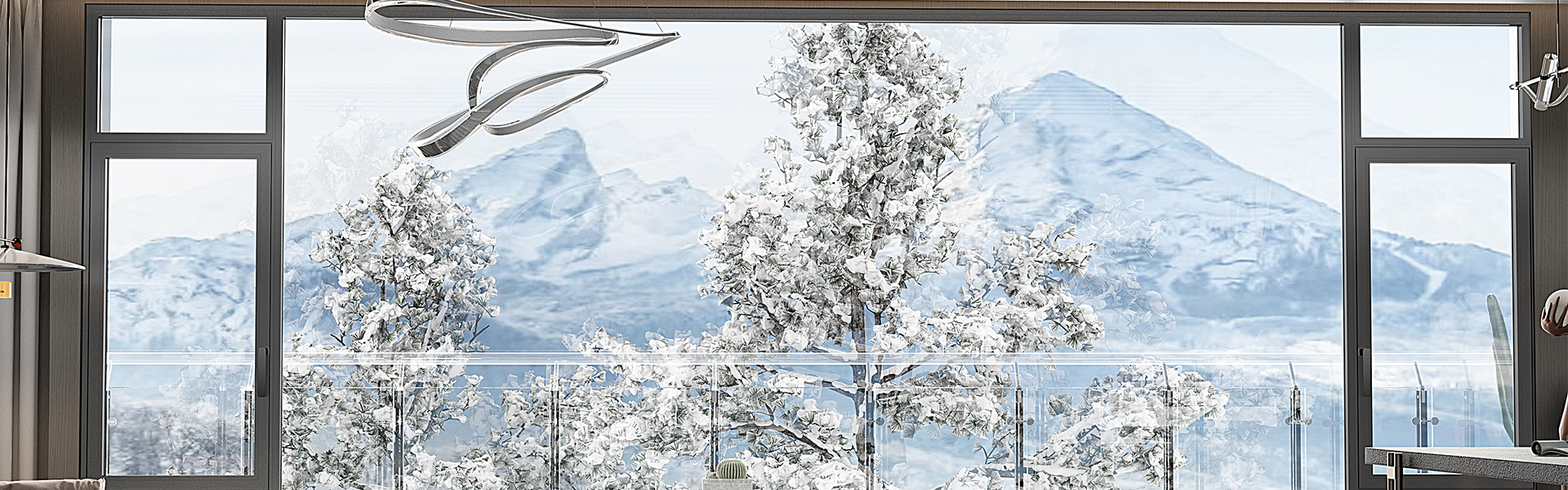 Oriental Pearl B8 Internal Fenestration