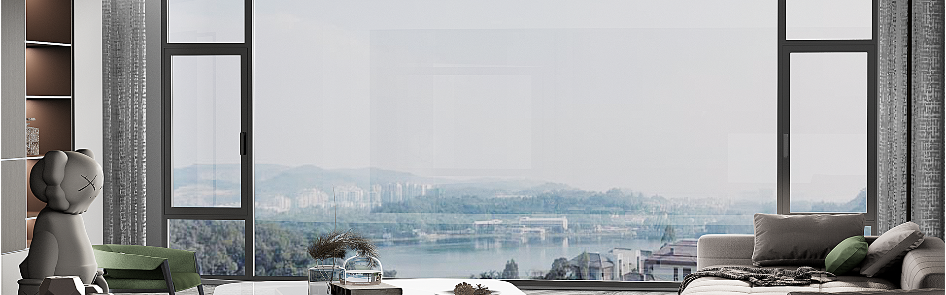 Oriental Pearl A8 internal fenestration