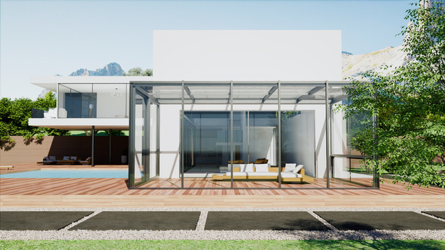 Starry Sky Series Minimalist Sunshine Room