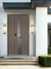 Custom single-opening front door