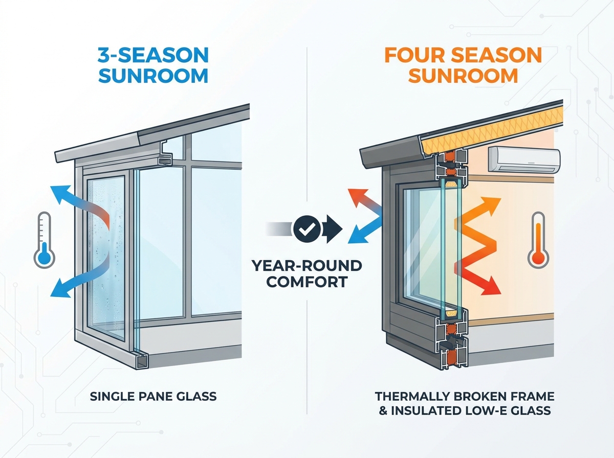 Premium sunroom design and wholesale manufacturing components
